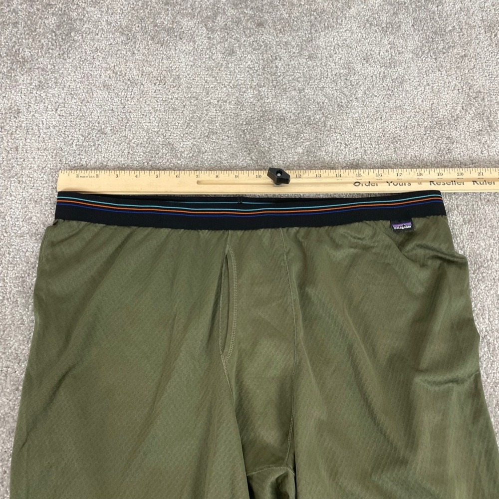 Patagonia Capilene Midweight Baselayer Bottoms Mens XXL Hiking Green 2XL - Picture 9 of 13